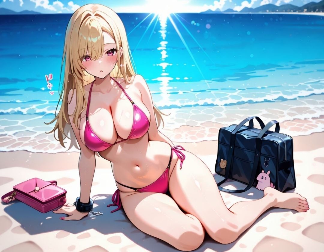 やるならギャルがいい〜海デートしたらHできた件〜 サンプル2ページ目
