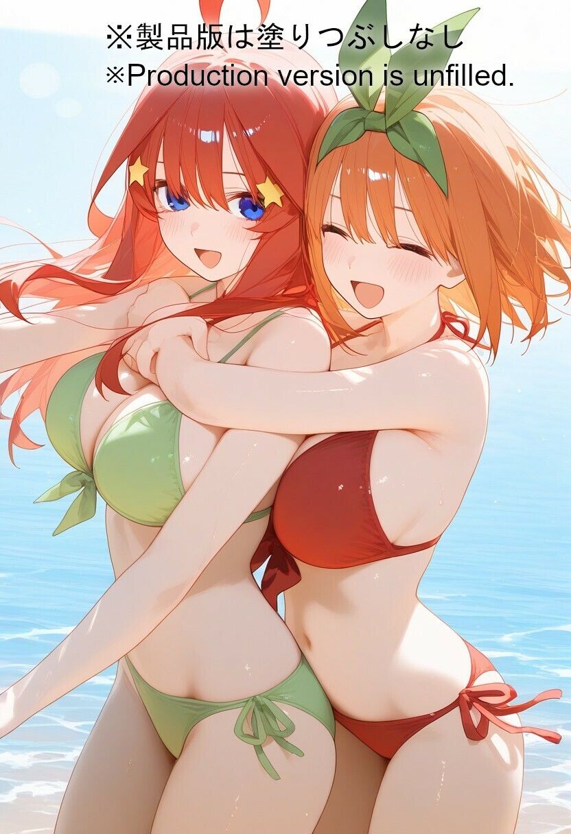 ダントツ気持ちいい海えっち 〜中野四葉編〜 サンプル1ページ目