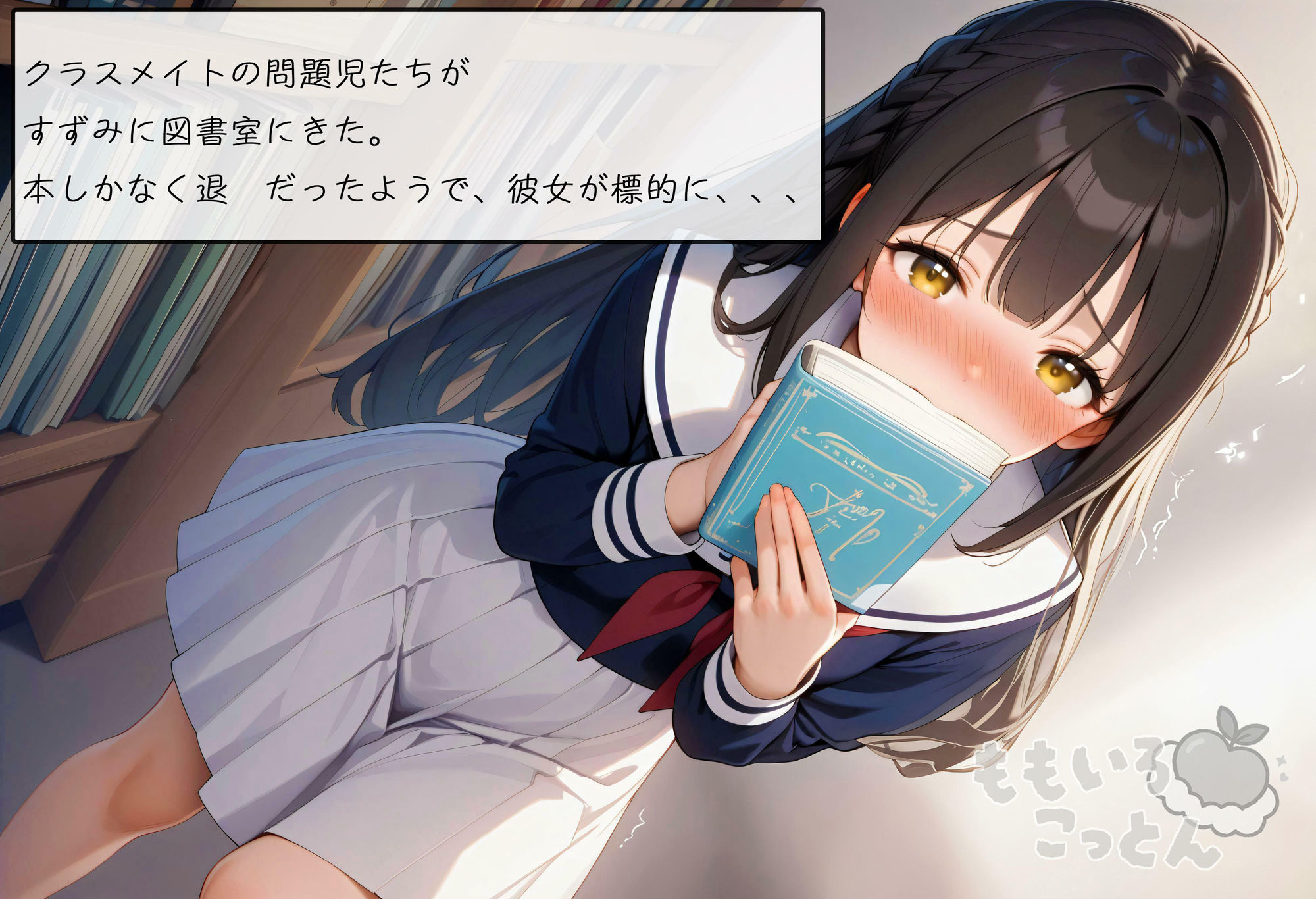 本好き彼女は我慢できない vol.1 サンプル2ページ目