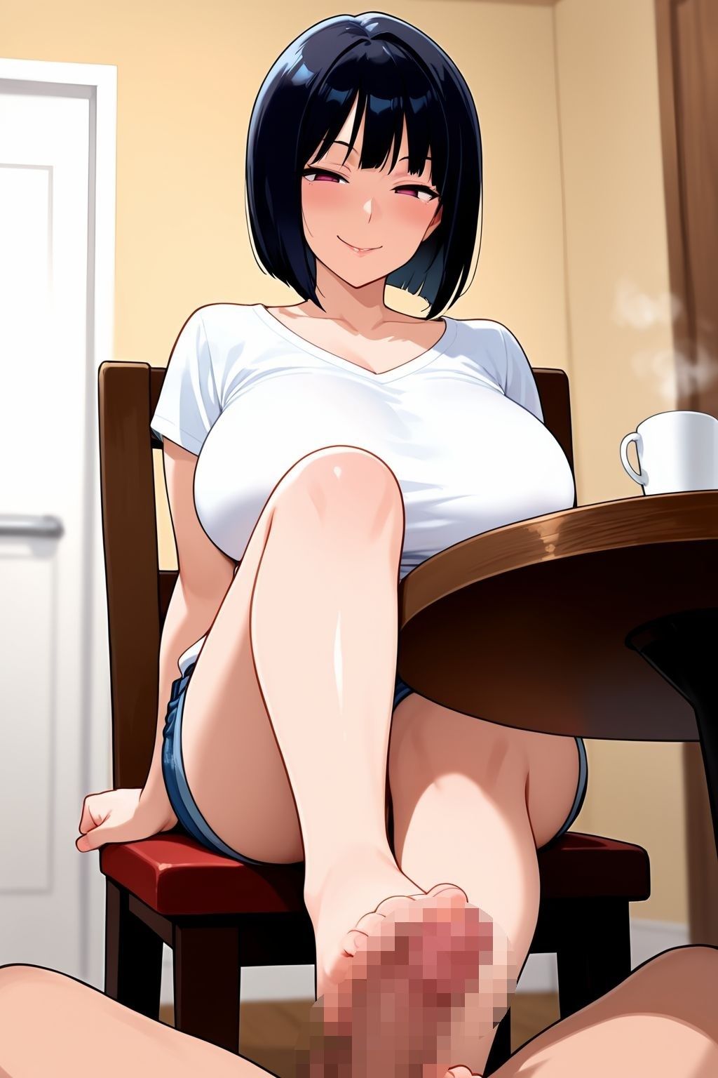 憧れの年上お姉さんはエッチに積極的でした サンプル1ページ目