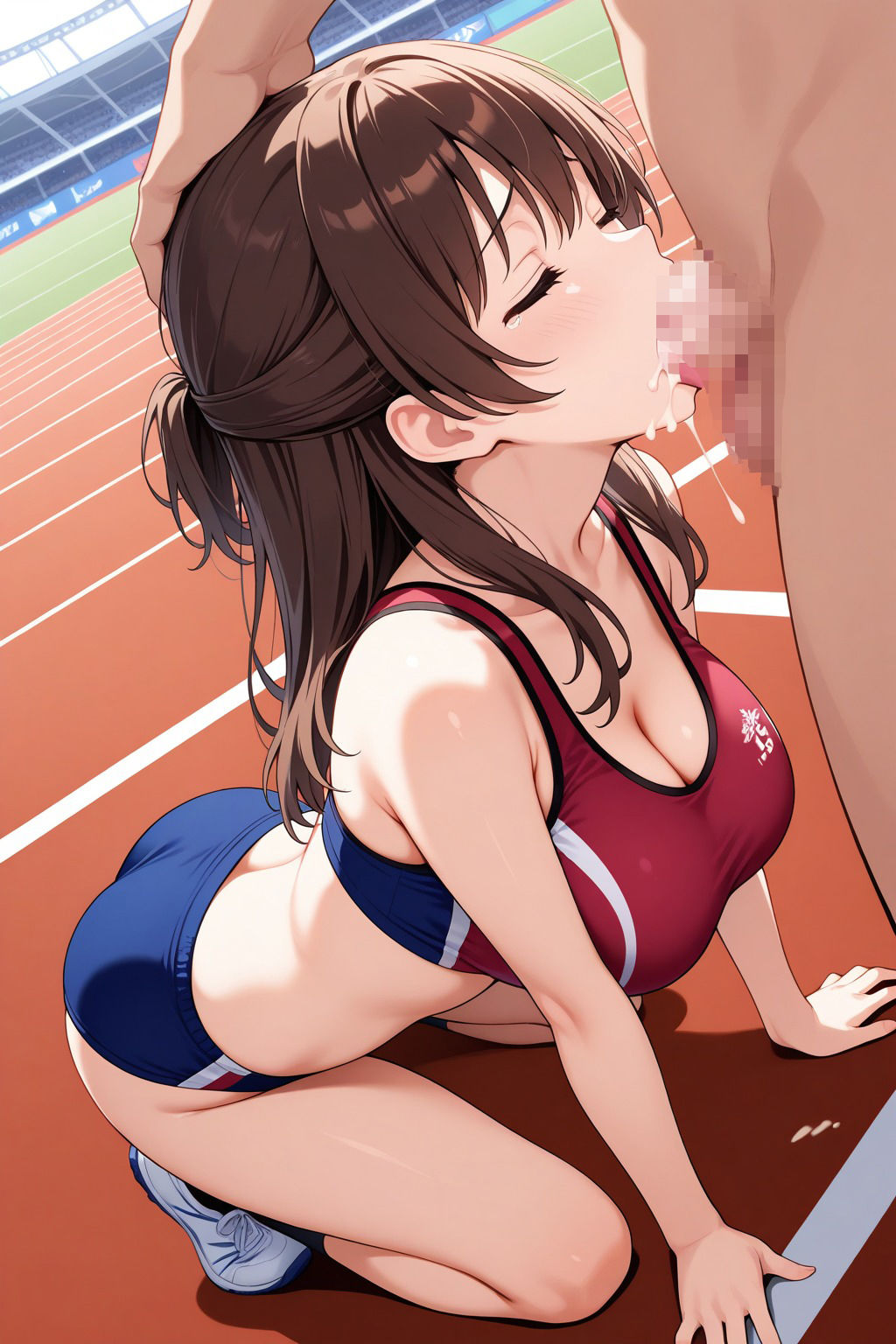 中出しされまくる陸上新人部員2 サンプル1ページ目