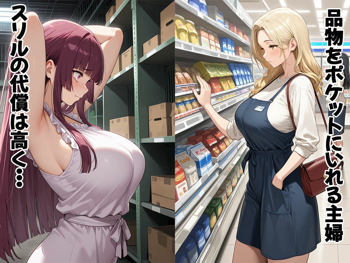 万引き主婦〜取り調べ＆NTR〜（CG500枚） サンプル1ページ目