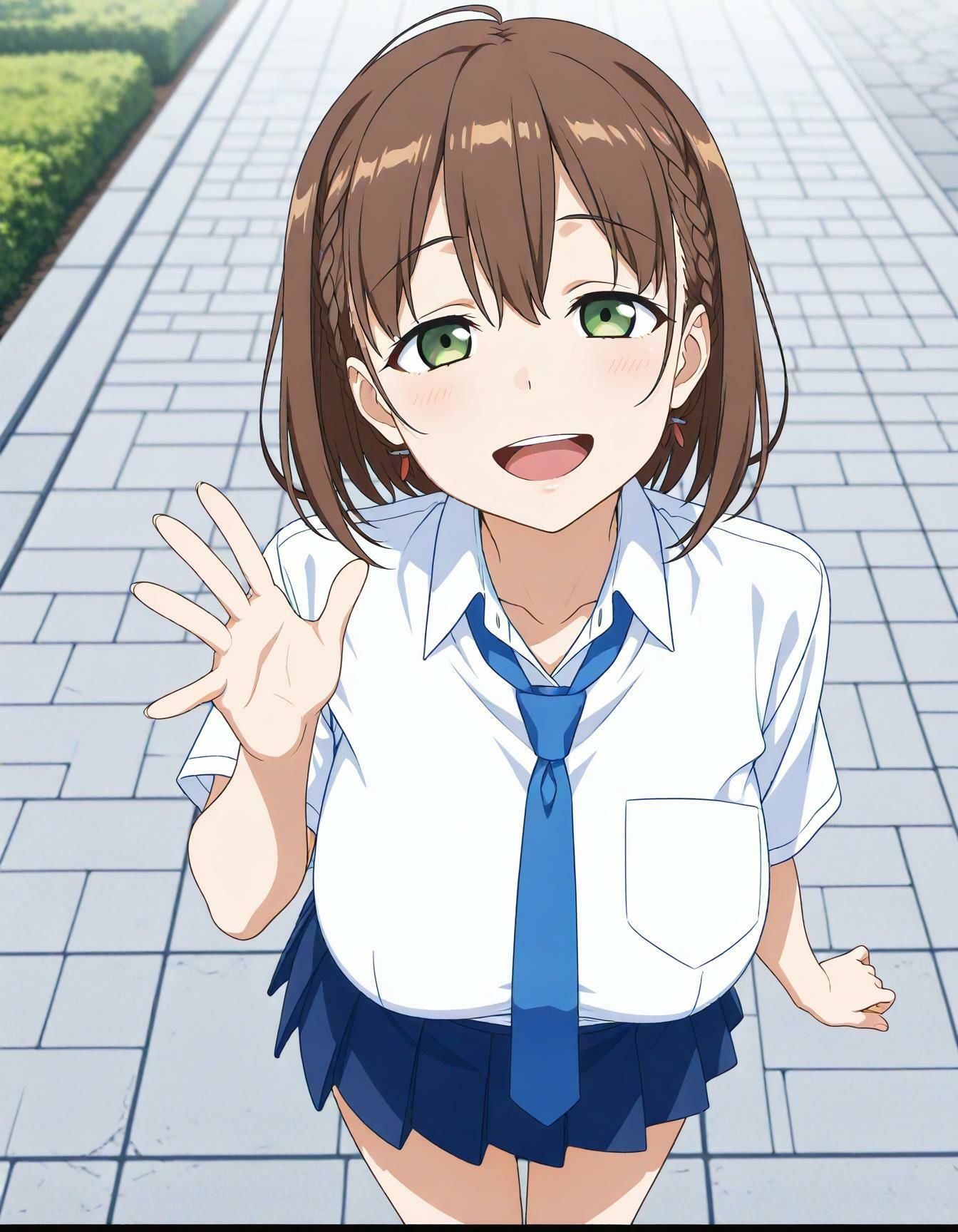 たわわっ娘といちゃいちゃっと サンプル1ページ目