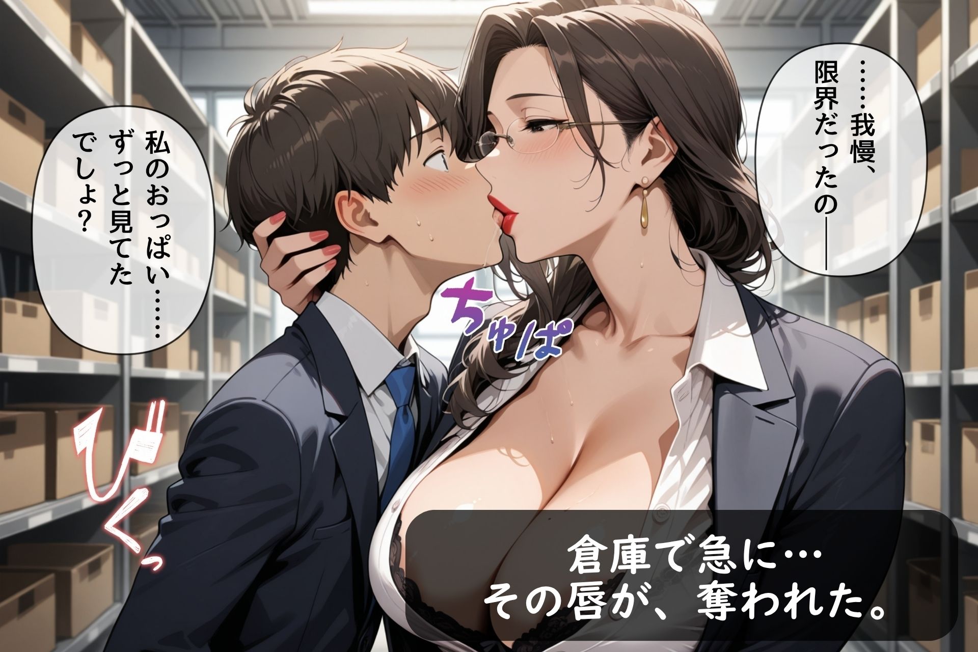 毎日チラつく胸元に惑わされ、欲望に沈んだあの日。理性崩壊、快楽懐妊 サンプル2ページ目