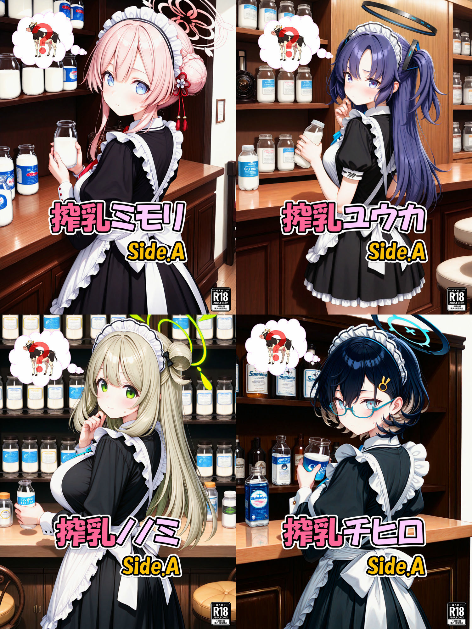 搾乳アーカイブ サンプル1ページ目
