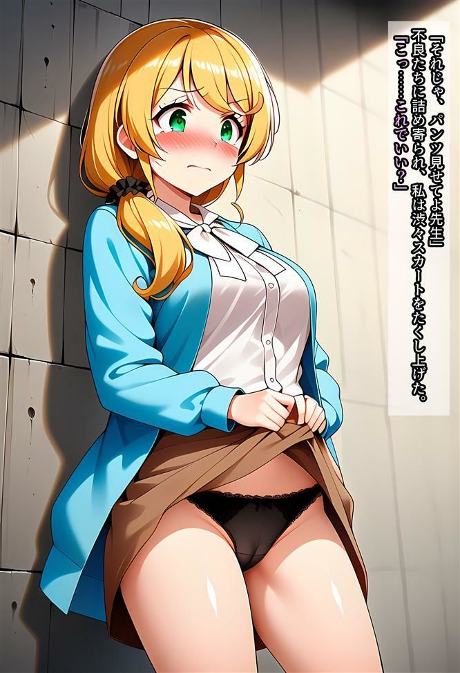 エレン先生が不良達にヤラれる話 サンプル3ページ目