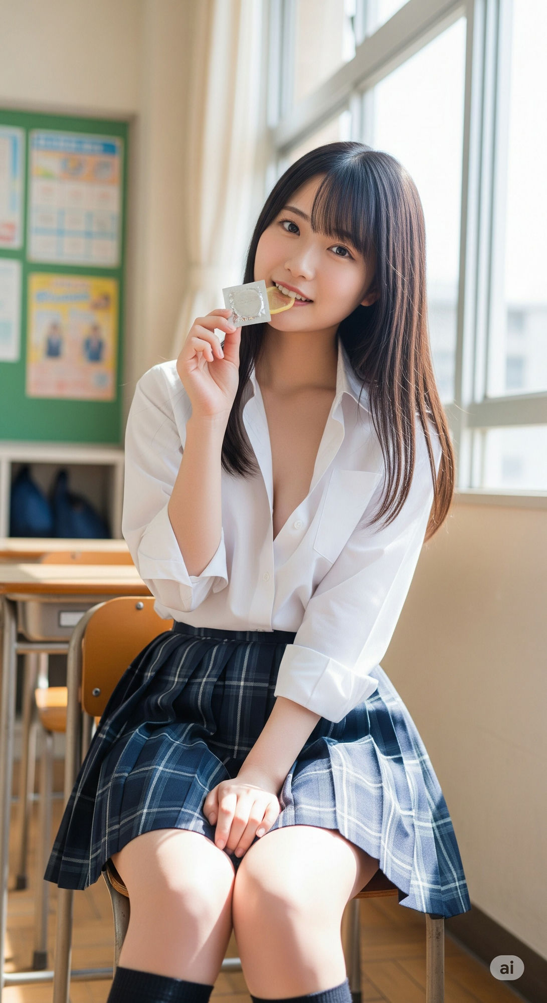 放課後JK-ゴムを咥えてナニするの？- サンプル8ページ目