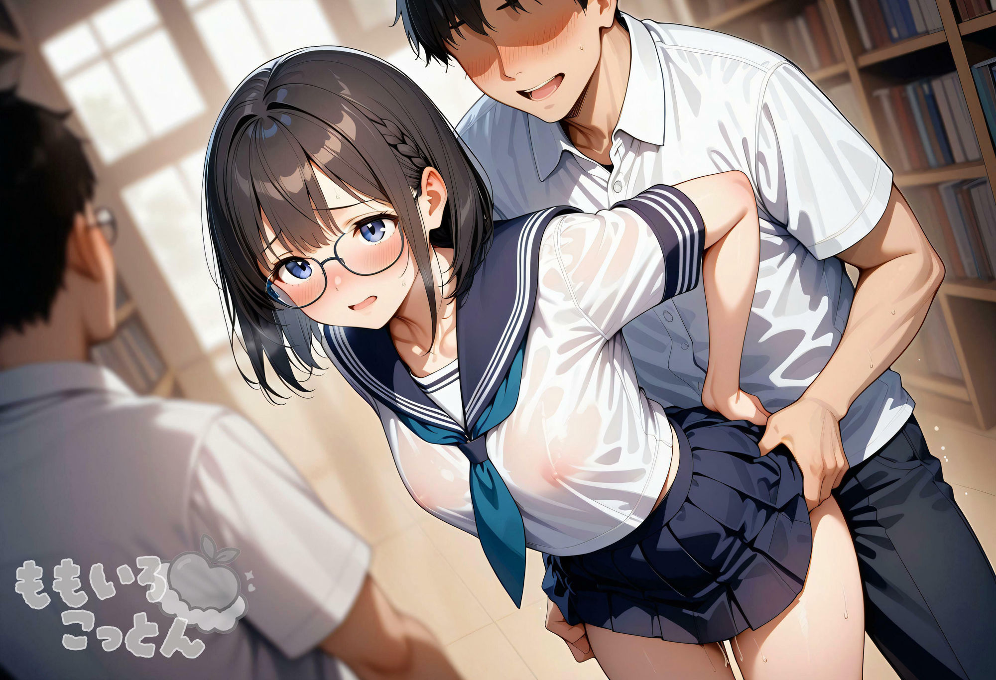 本好き彼女は我慢できない vol.2 サンプル5ページ目