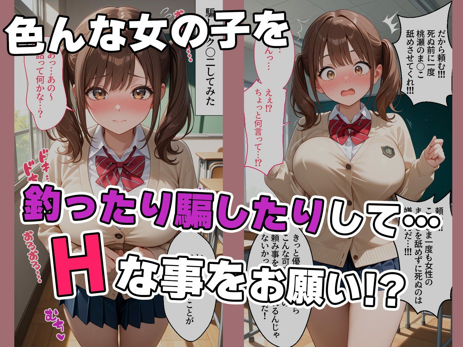 ●●してHな事してみた！Vol.1 サンプル1ページ目