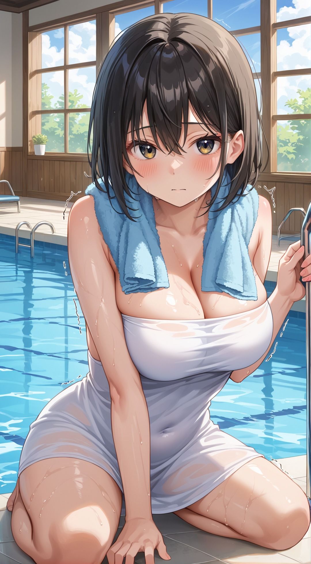 性処理係〜水泳部の女子校生と種付けセックス サンプル2ページ目