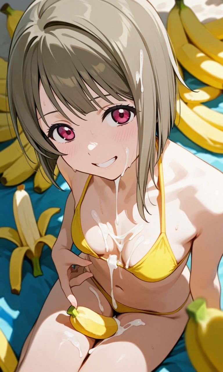 虹かけ誌   ラブライブ！  イラスト集26   中須かすみ  くっくっくバナナは合法なのです サンプル7ページ目