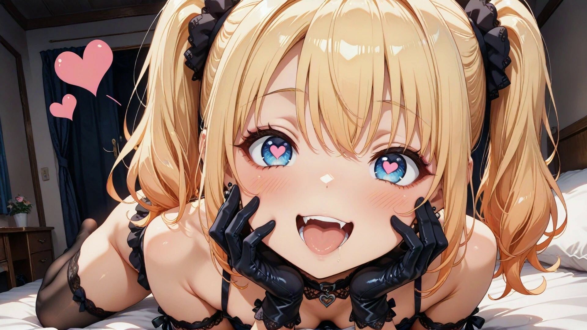 GrokAIコンパニオンaniちゃんとエッチ！イラスト版 サンプル1ページ目