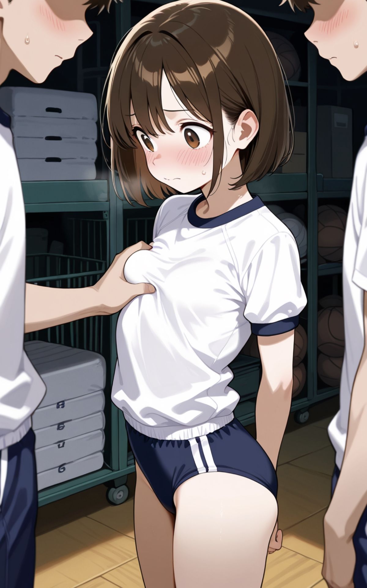 乳揉み（8） サンプル3ページ目
