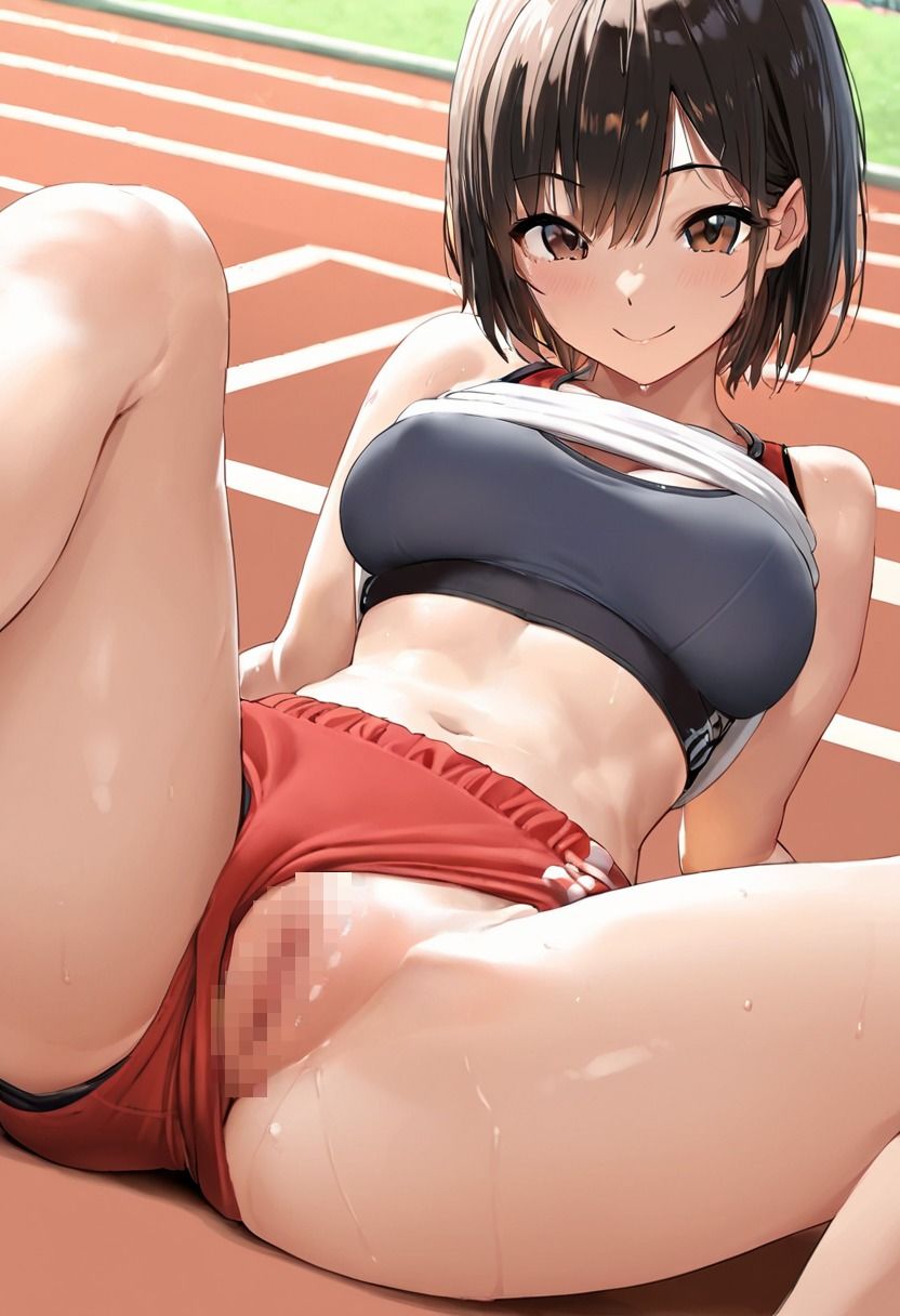 陸上部女子は汗だくで性ご奉仕！ サンプル3ページ目