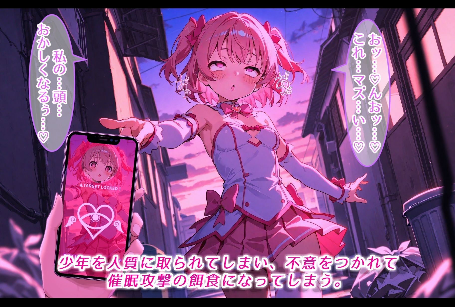 心優しき正義の魔法少女、敗北し、調教されペットと化す。 サンプル5ページ目