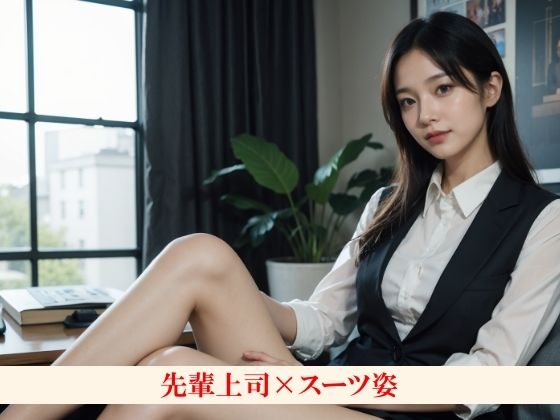 僕のことを好きな先輩上司は出張先で最終的に裸になる〜スーツ姿で誘惑してくるけど反応してなかったら下着になって、最終的に全裸になる先輩〜 サンプル3ページ目