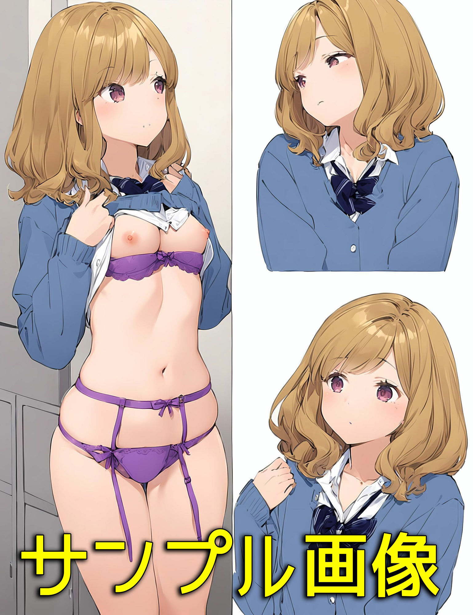 僕はクラスメイト全員の女子のおっぱいを揉み放題なんだ4  白ギャル大好き編 サンプル8ページ目