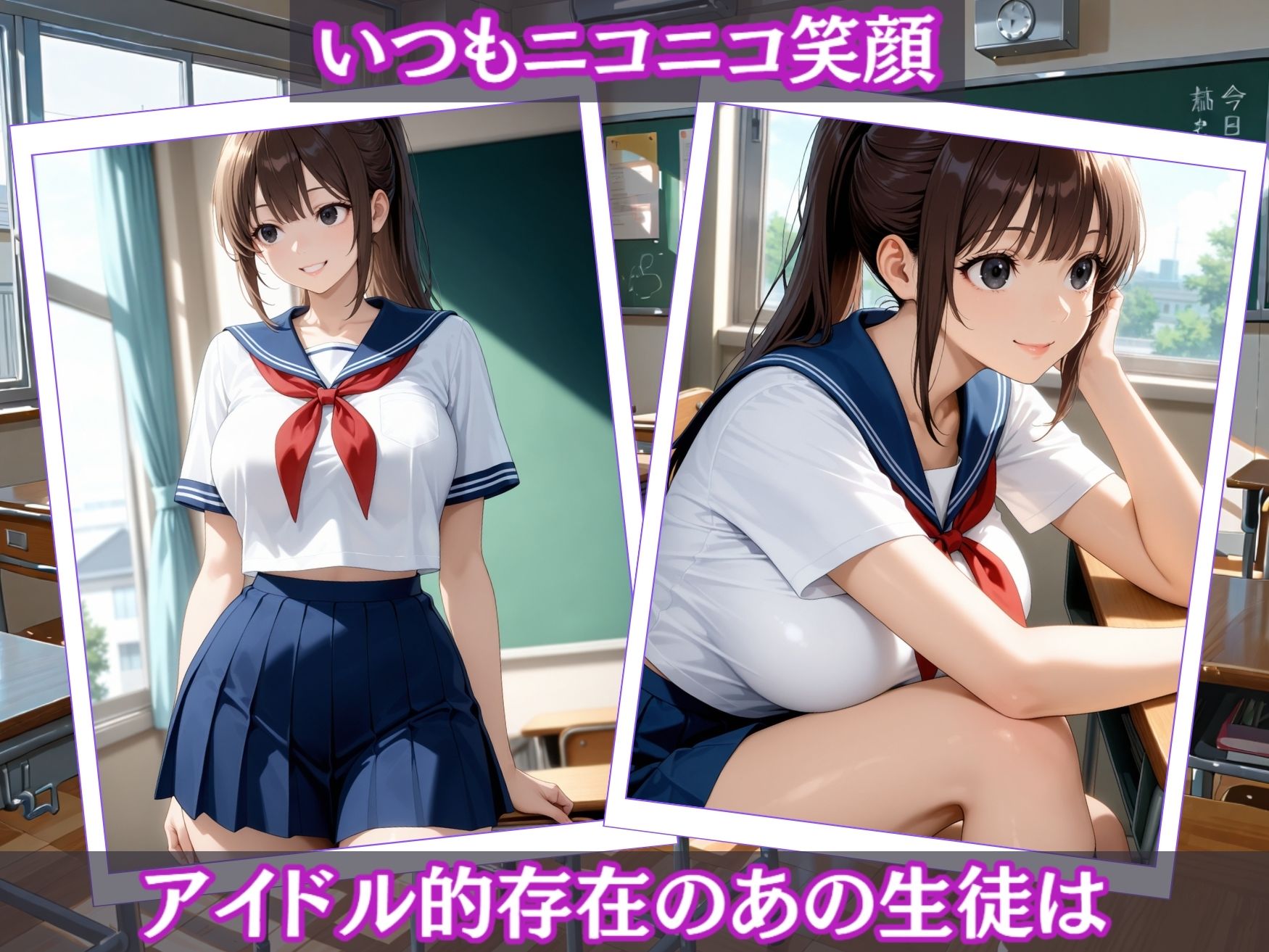 教師の逆襲〜わからせ調教 ポニーテール編 サンプル1ページ目