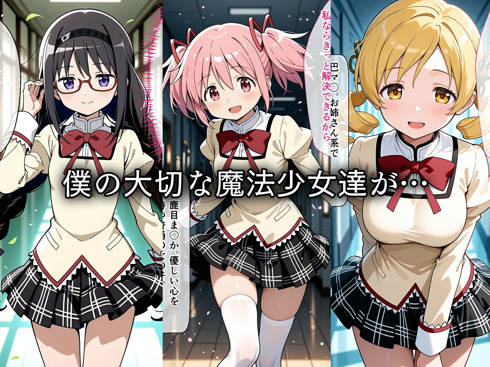 寝取られたま〇か達〜催〇アプリで種付け完了 サンプル1ページ目