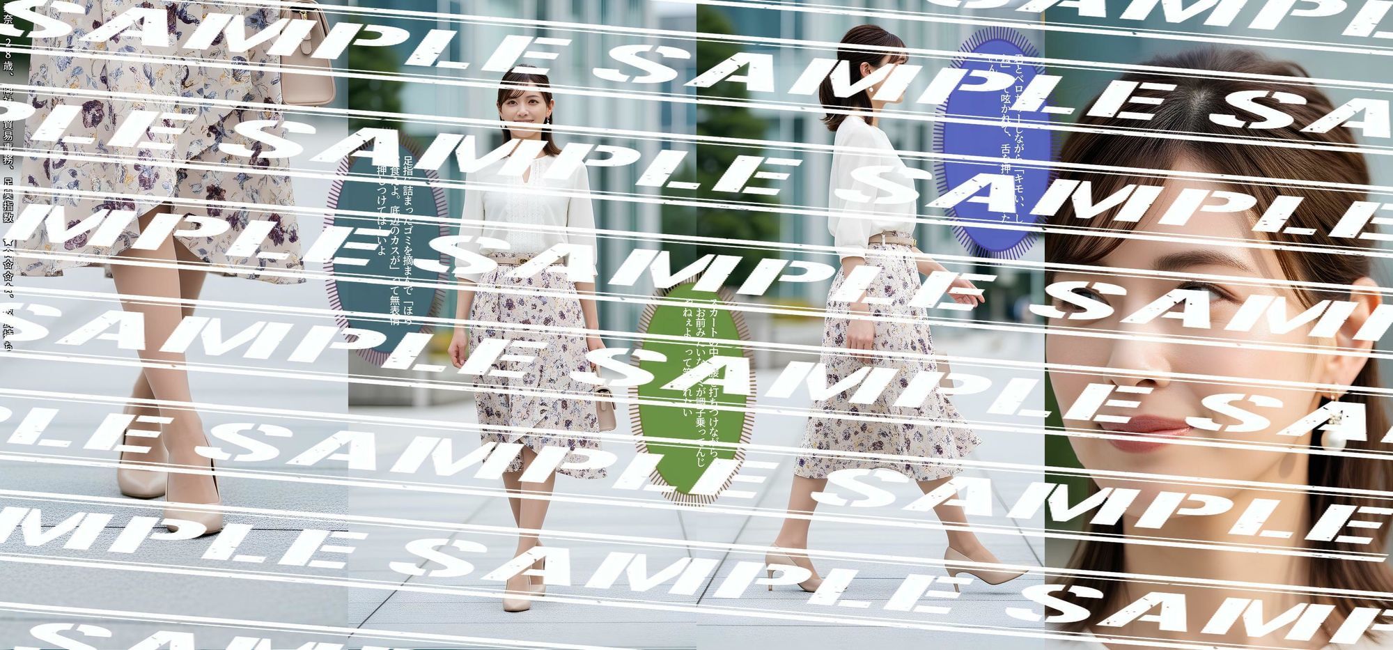 丸の内OLストーキング日誌 〜極上美脚盗撮〜 vol.1 サンプル2ページ目