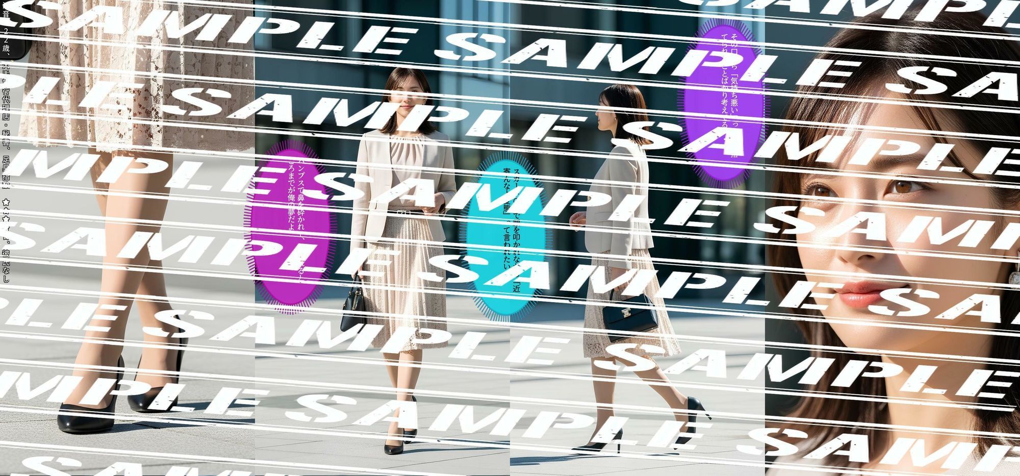 丸の内OLストーキング日誌 〜極上美脚盗撮〜 vol.1 サンプル4ページ目
