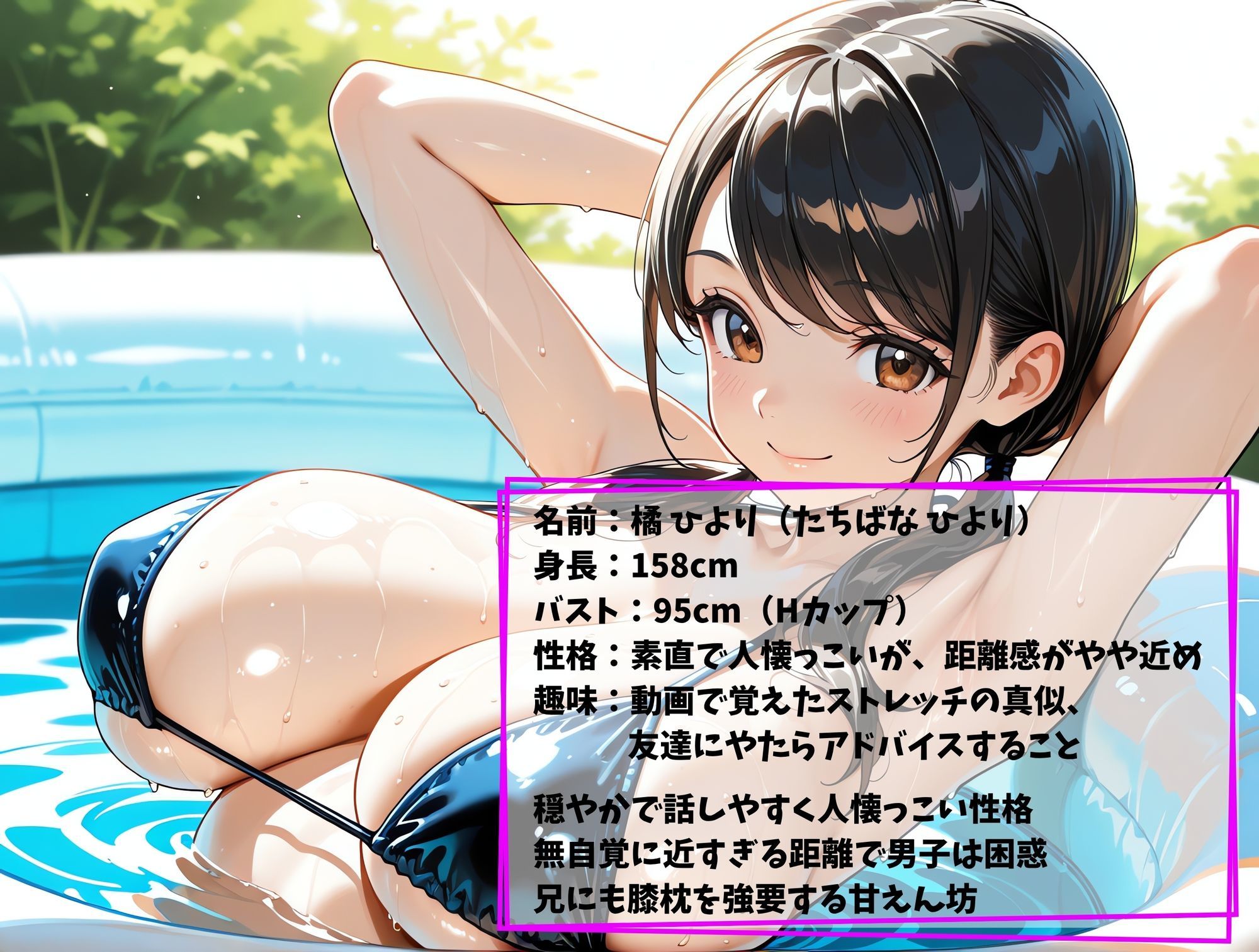 服従爆乳妹  種付け登校日 サンプル2ページ目
