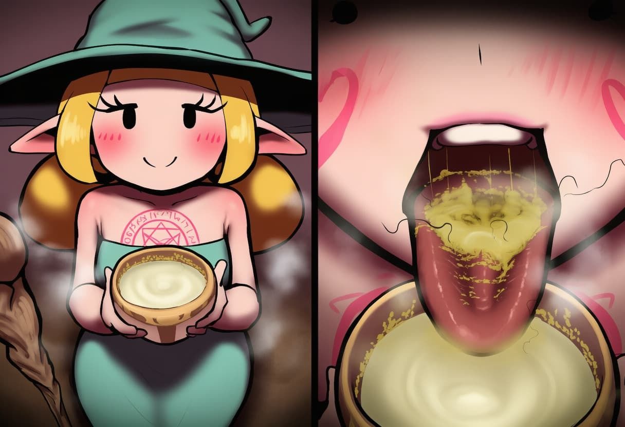 モブ顔エルフと淫魔のマナ回収 サンプル4ページ目