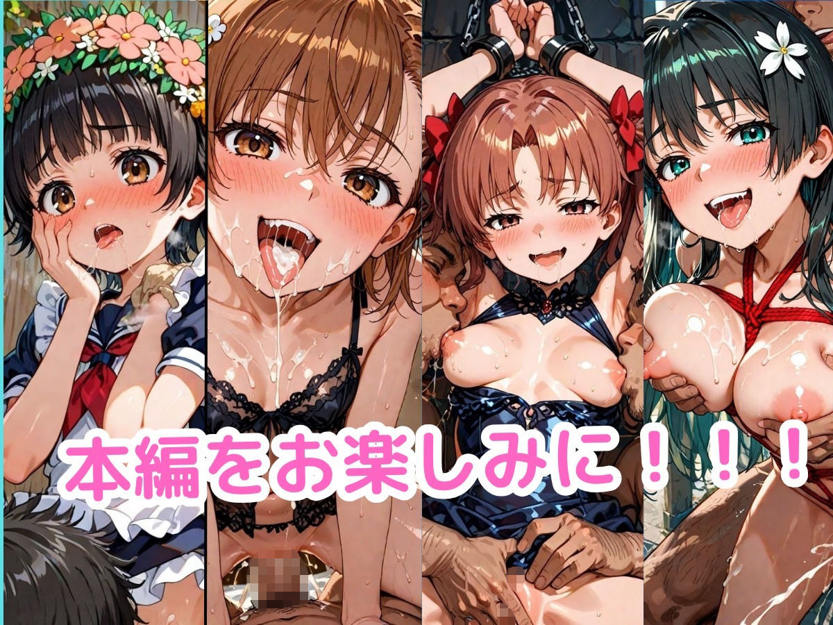 とあ●魔術の禁書目録 ヒロイン4人が睡眠姦 無抵抗中出し サンプル5ページ目