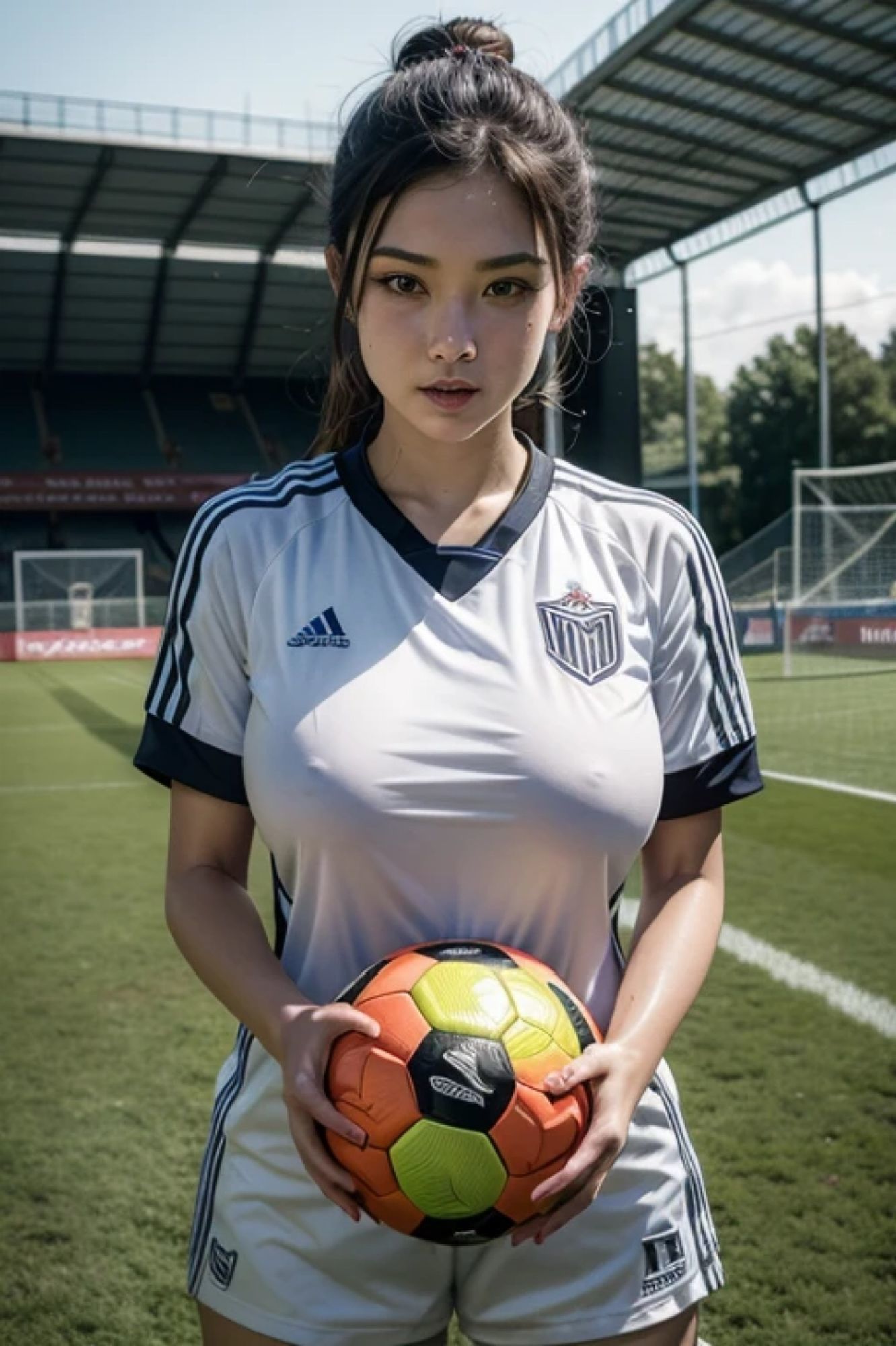 サッカーガールのアレやコレミニ サンプル3ページ目