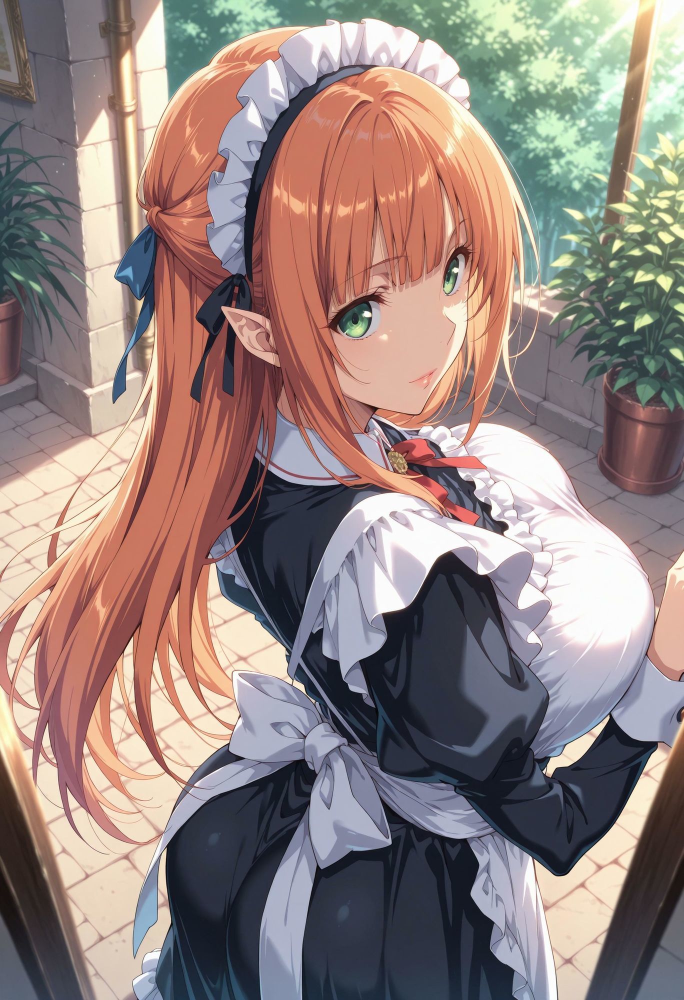 エルフのメイドさんからの熱烈ご奉仕！5 サンプル7ページ目