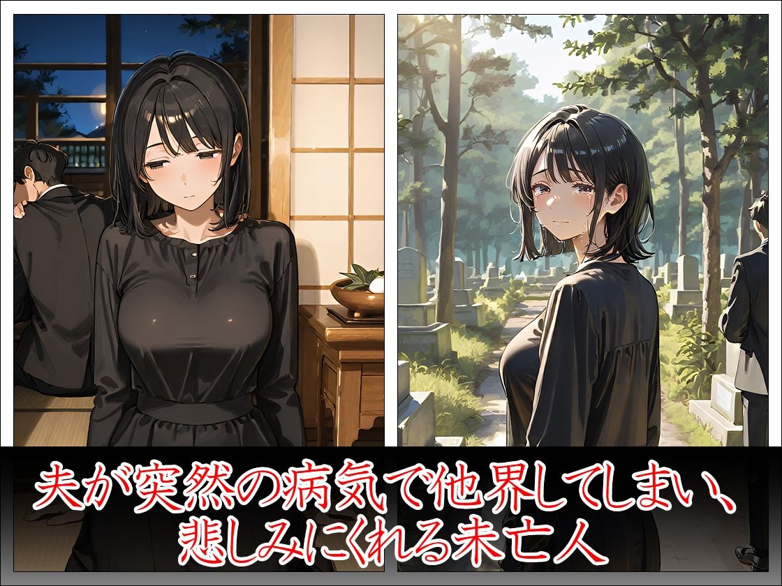 喪服未亡人 狙われたカラダ サンプル2ページ目