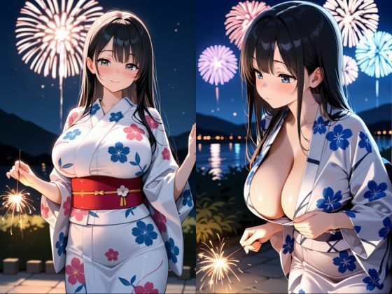 せんぱい  先輩社員との卑猥な温泉旅行〜照れながら爆乳丸出しで喘ぐ！〜 サンプル1ページ目