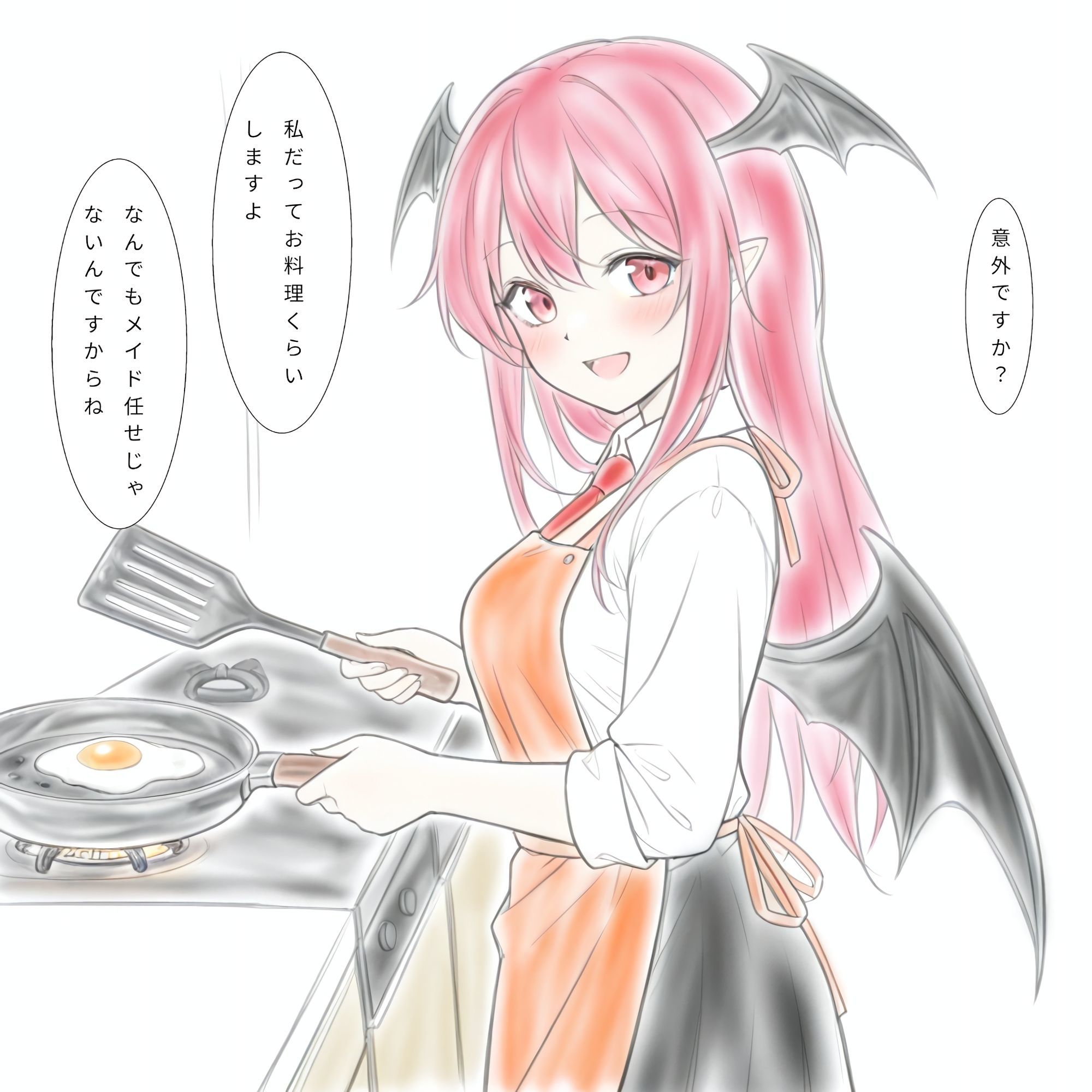 こあくまイラストまとめ サンプル2ページ目