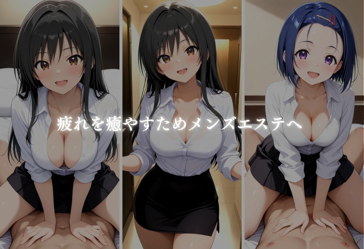 もしもドSなヒロイン達がメンズエステではたらいていたら〜古手川＆西蓮寺〜 サンプル3ページ目