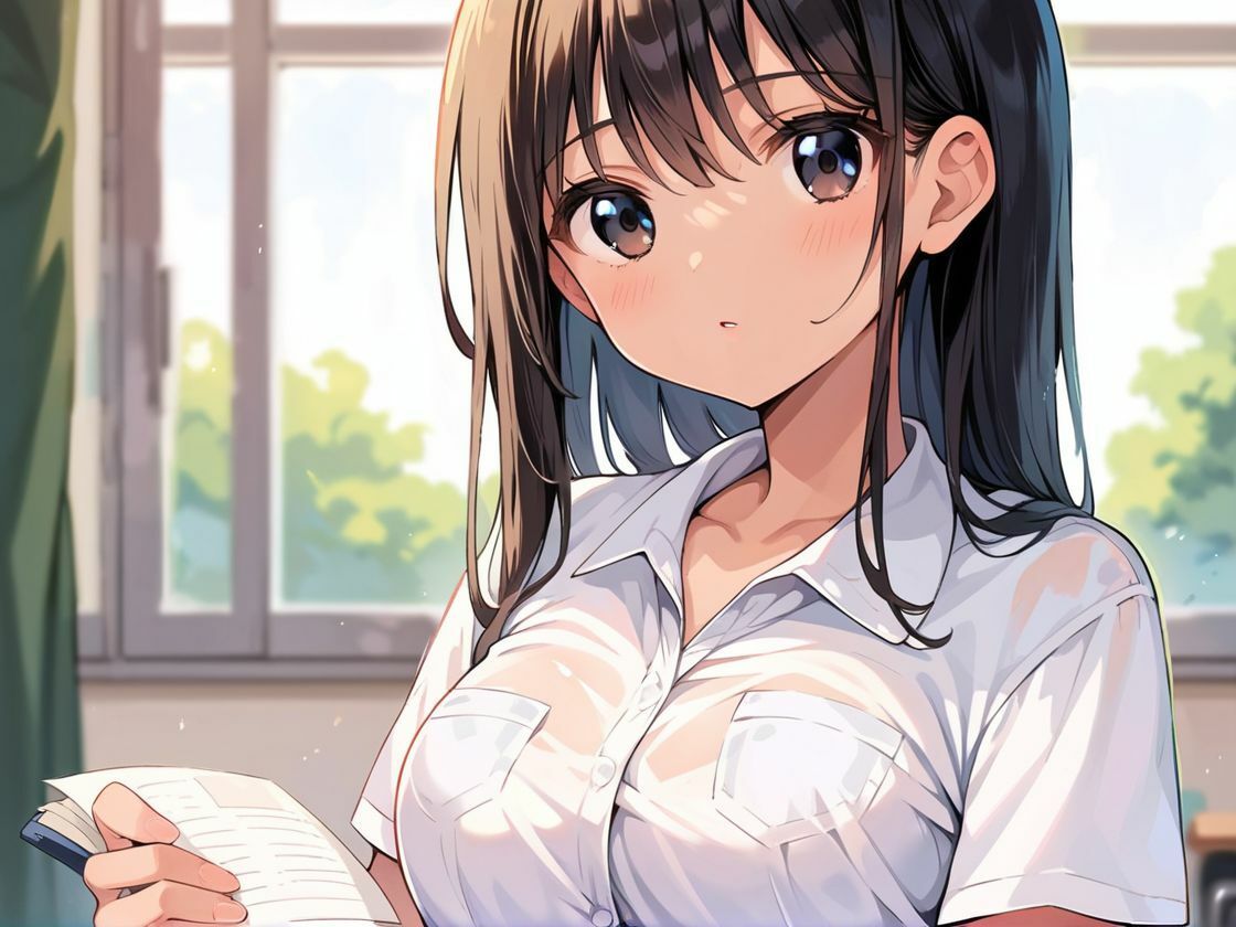 巨乳JKと生挿入 サンプル5ページ目