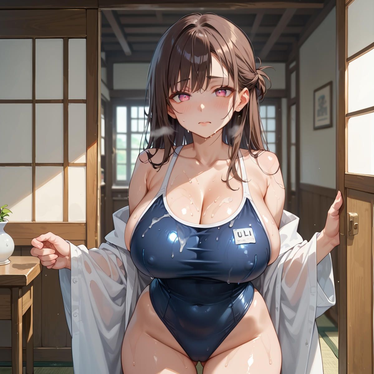 ぴたっとスク水〜真夏の種づけ大作戦〜 ぱーと5 サンプル2ページ目