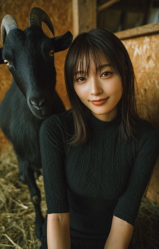 美女とヤギ〜彼女と一頭、秘密の取引 サンプル1ページ目