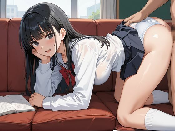 親と喧嘩し家出した女子校生を寝取り、孕ませてしまう話 サンプル1ページ目