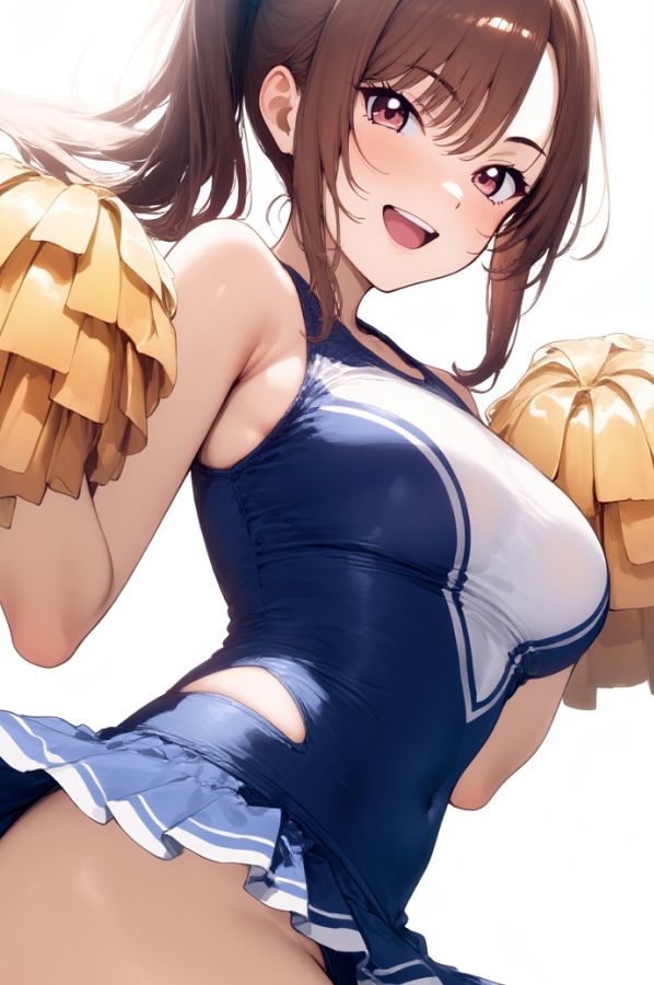 天崎美姫S N S まとめ バニースク水デートにチアアイドル サンプル6ページ目