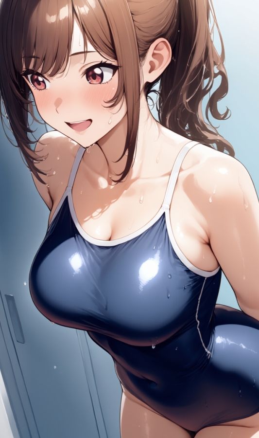 天崎美姫S N S まとめ バニースク水デートにチアアイドル サンプル9ページ目