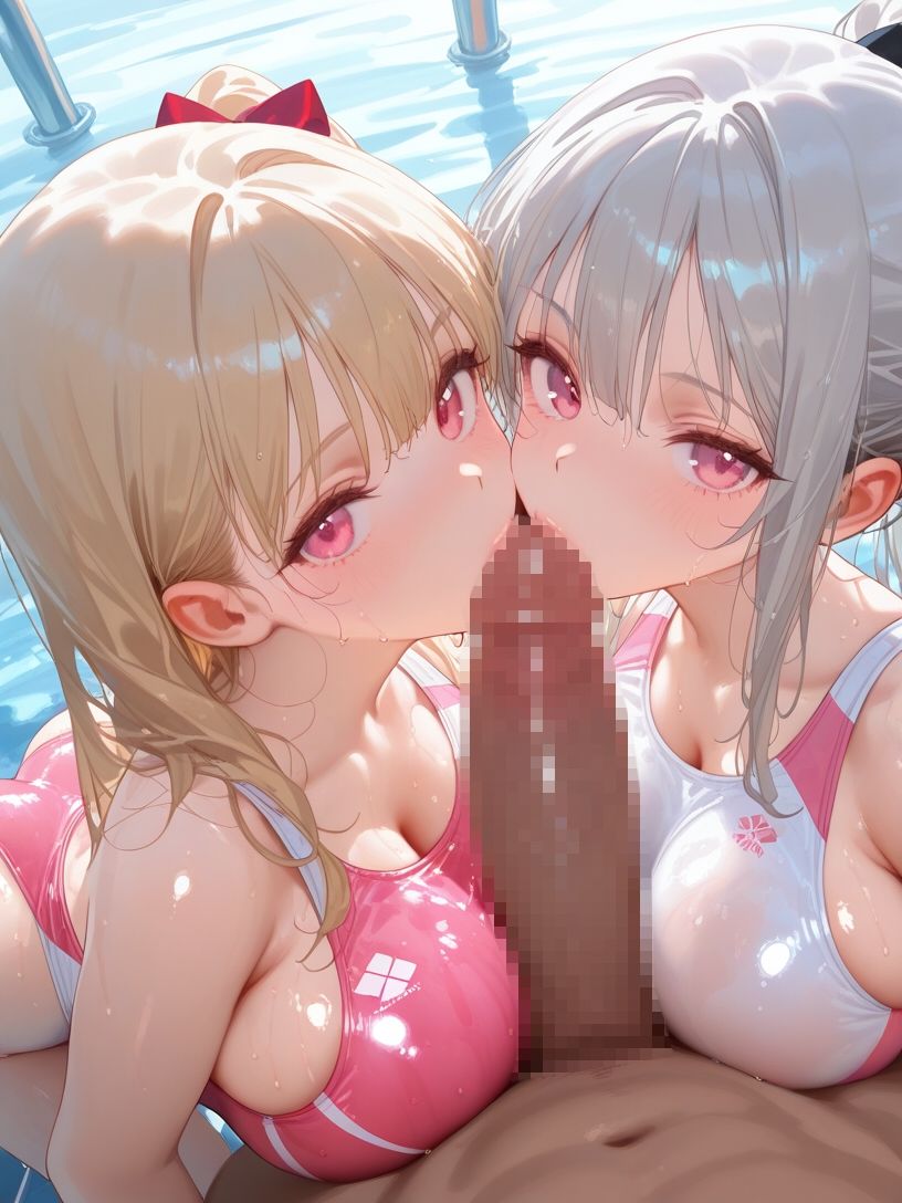 巨乳水泳部とハーレムエッチ2 サンプル4ページ目