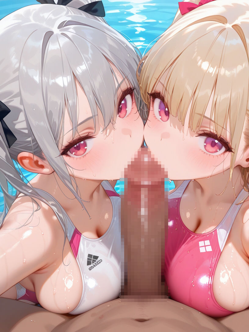 巨乳水泳部とハーレムエッチ3 サンプル4ページ目