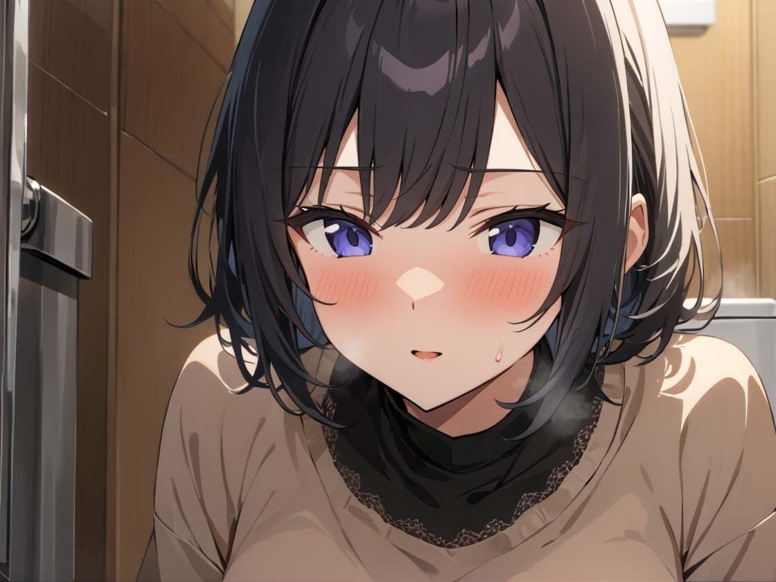 バ先の同級生におち〇ぽ責めされて、気持ちよすぎて口内射精してしまった話 サンプル1ページ目
