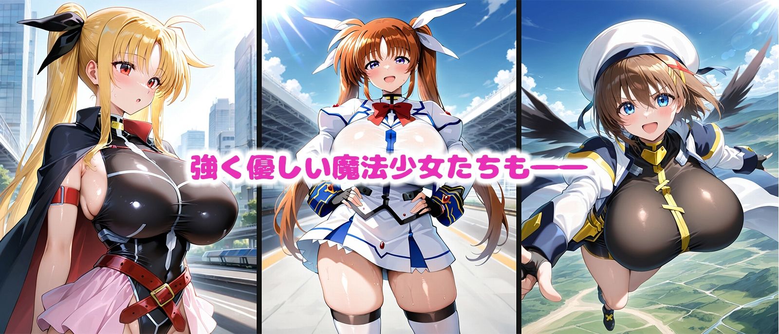 魔法少女は耽りゆく サンプル1ページ目