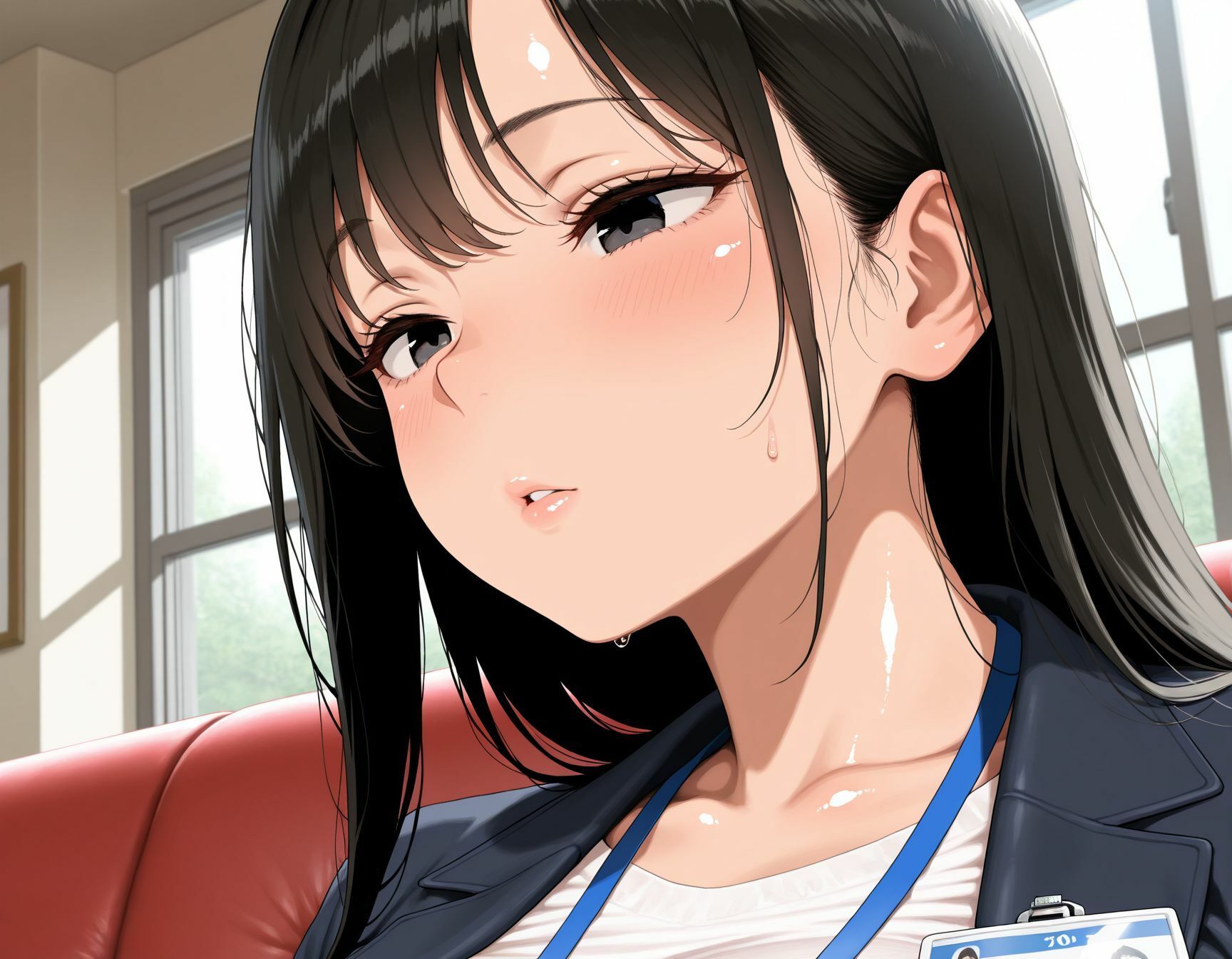 爆乳のOL、欲求不満で社内で絶頂イキまくりSEX！！！ サンプル1ページ目