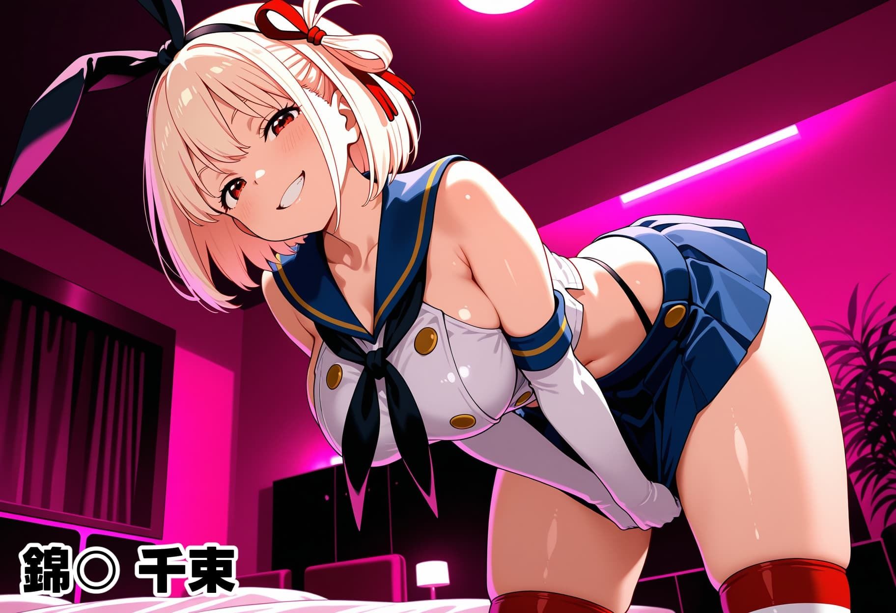 コスプレ撮影館 リ〇リコ編 サンプル6ページ目