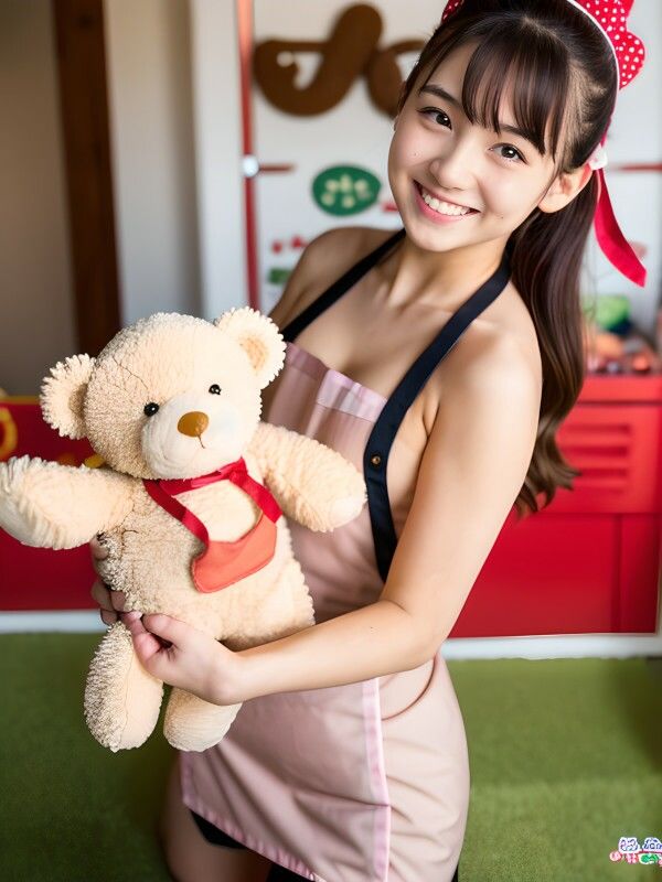 妄想  働くお姉さんエロい恰好させてぶっかけしてみた  保育士編 サンプル3ページ目