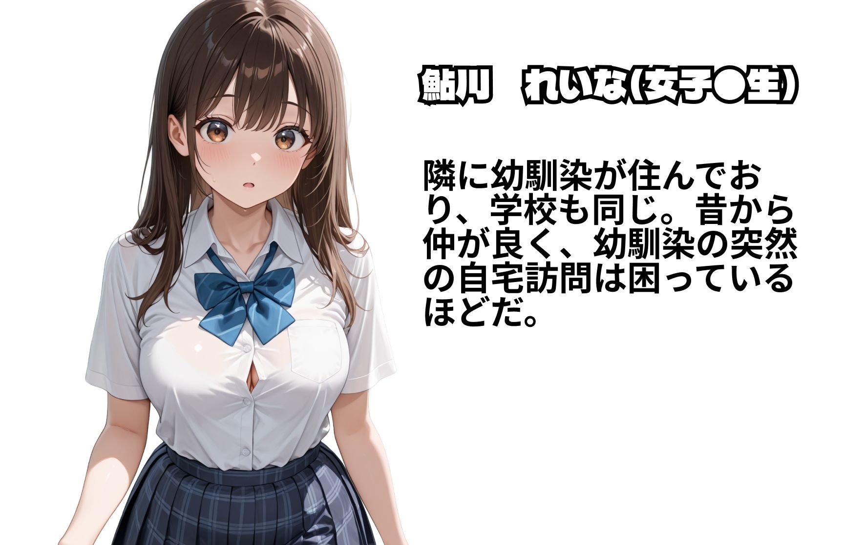 ぷにっと少女 幼馴染の水泳部で性交ダイエット サンプル1ページ目