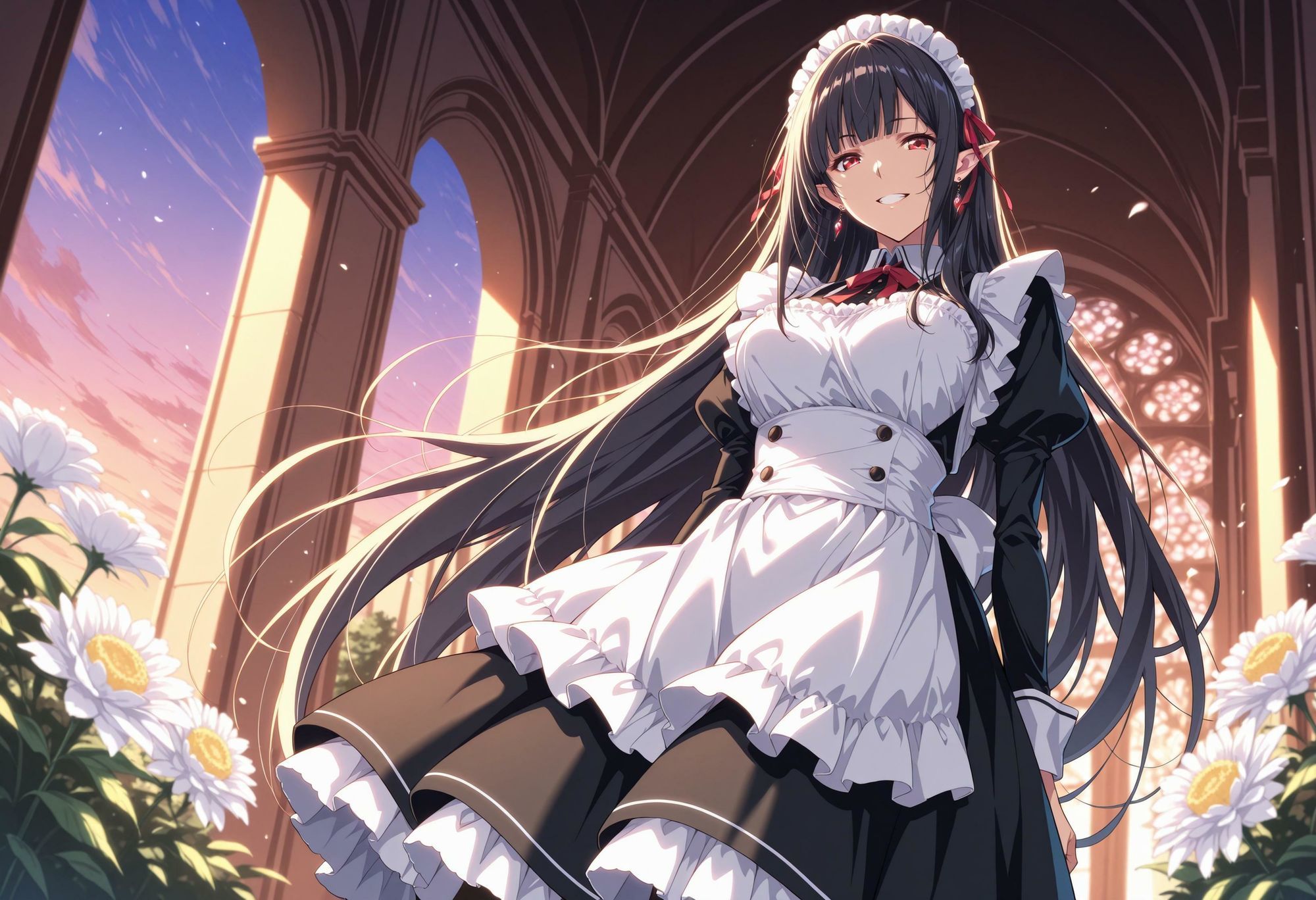 エルフのメイドさんからの熱烈ご奉仕！6 サンプル1ページ目