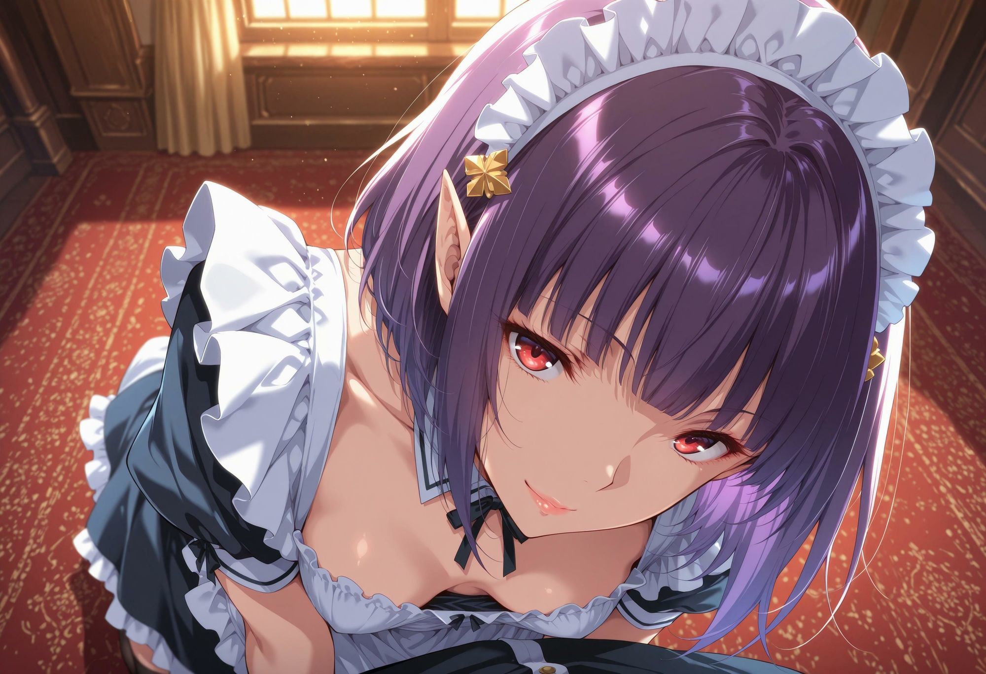 エルフのメイドさんからの熱烈ご奉仕！6 サンプル2ページ目